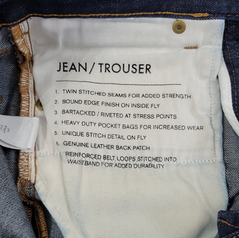 French Connection Women's Slim Fit Jeans Dark Blue Sz 28 - Picture 6 of 7